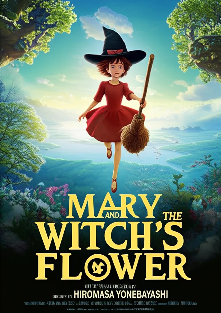 Mary and the Witch's Flower poster