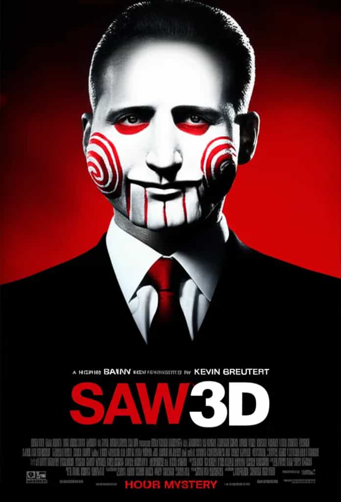 Poster for Saw 3D