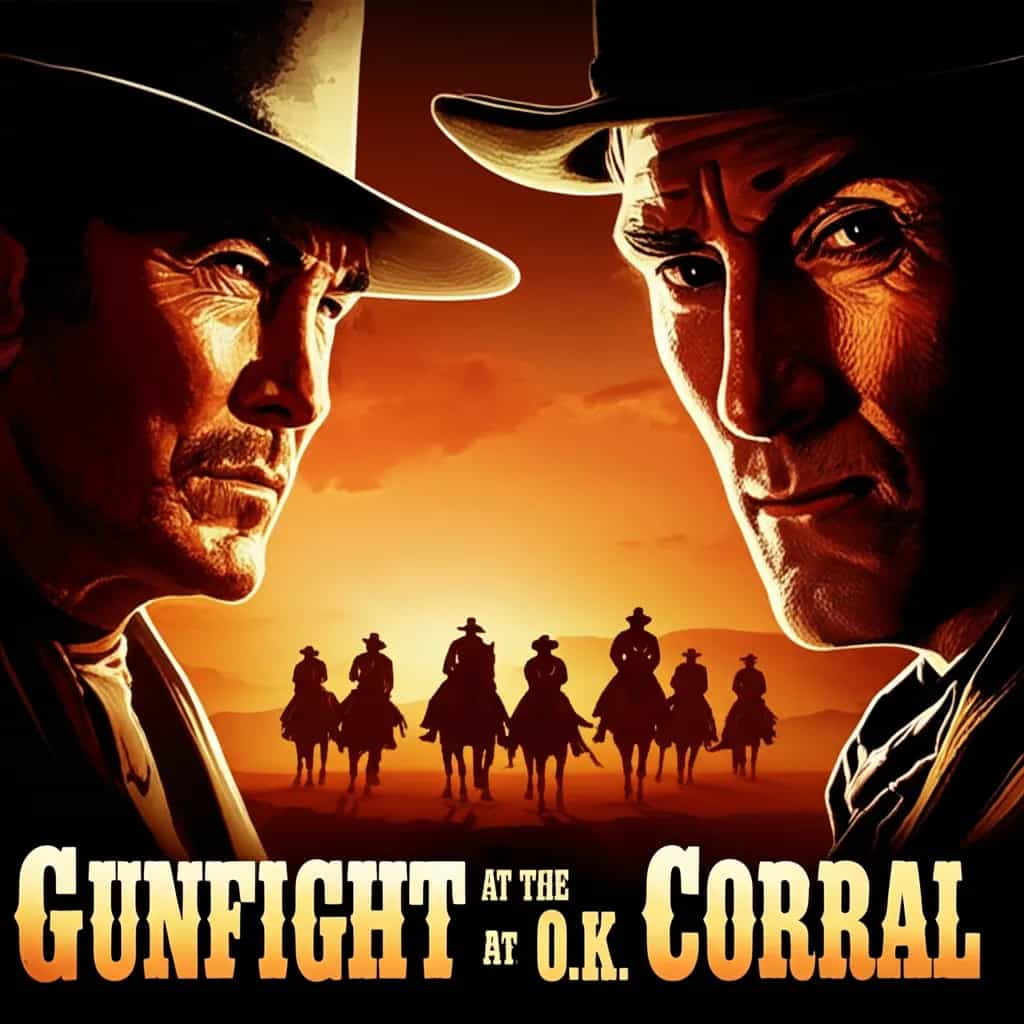 Poster for Gunfight at the O.K. Corral