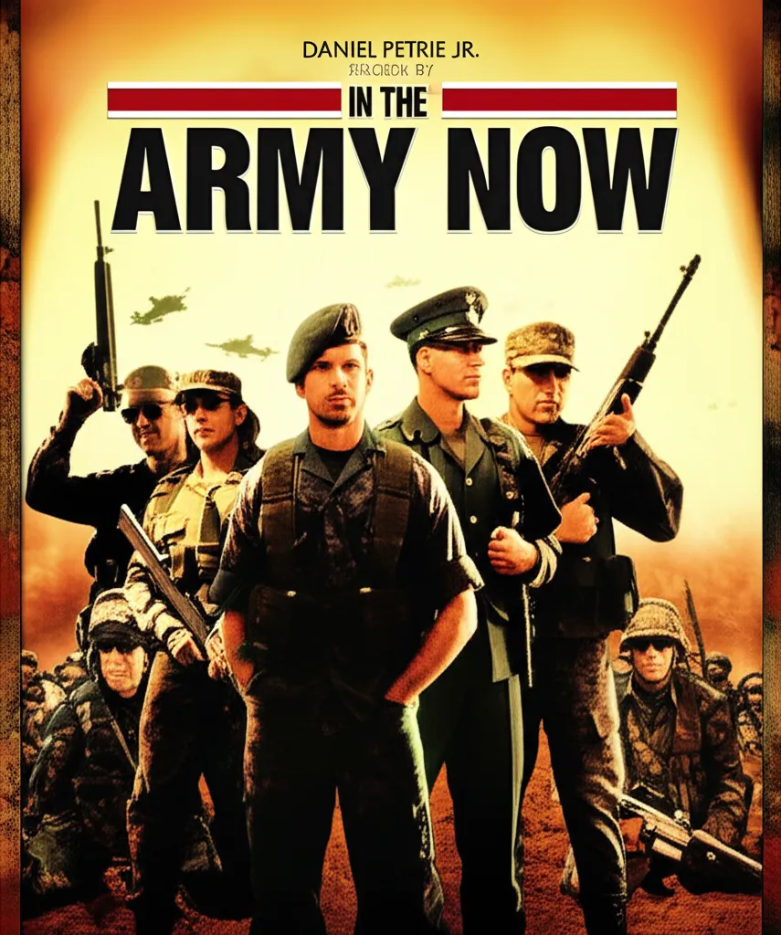 In the Army Now poster