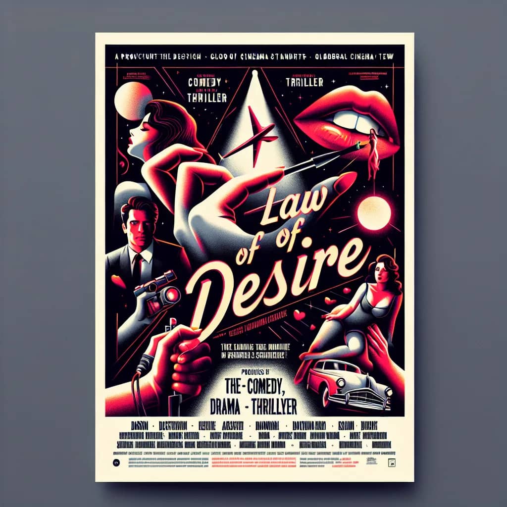 Poster for Law of Desire