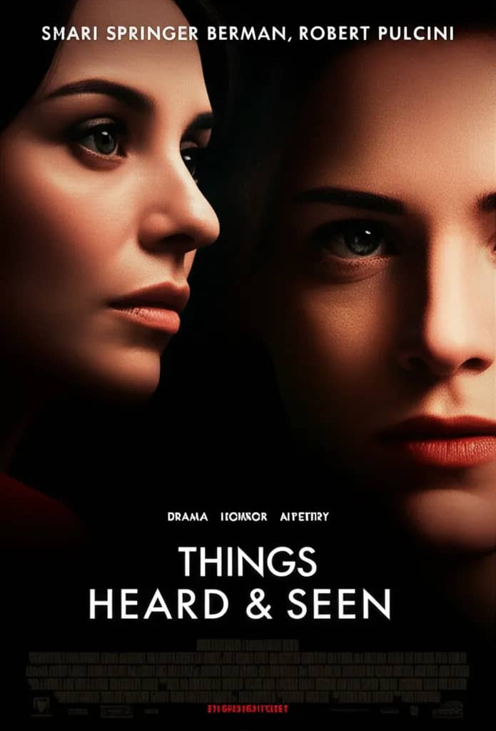 Poster for Things Heard & Seen