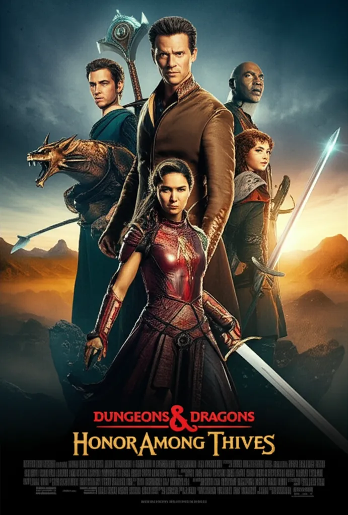Dungeons & Dragons: Honor Among Thieves poster