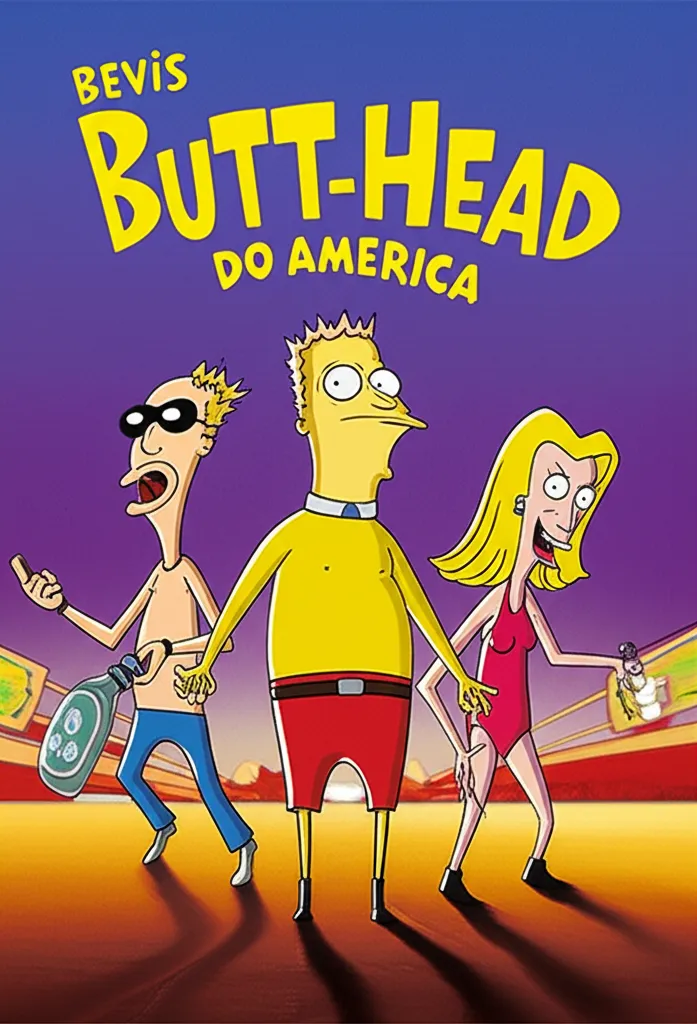 Beavis and Butt-Head Do America poster