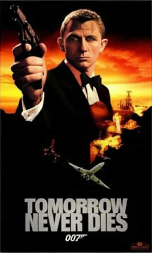 Poster for Tomorrow Never Dies