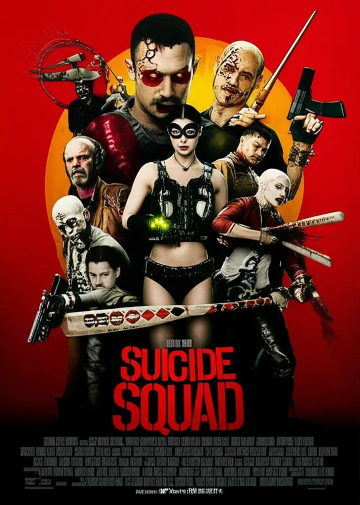 Suicide Squad poster