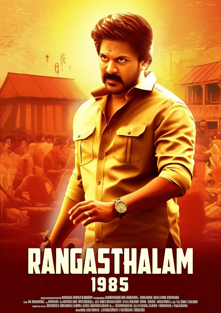 Rangasthalam 1985 poster