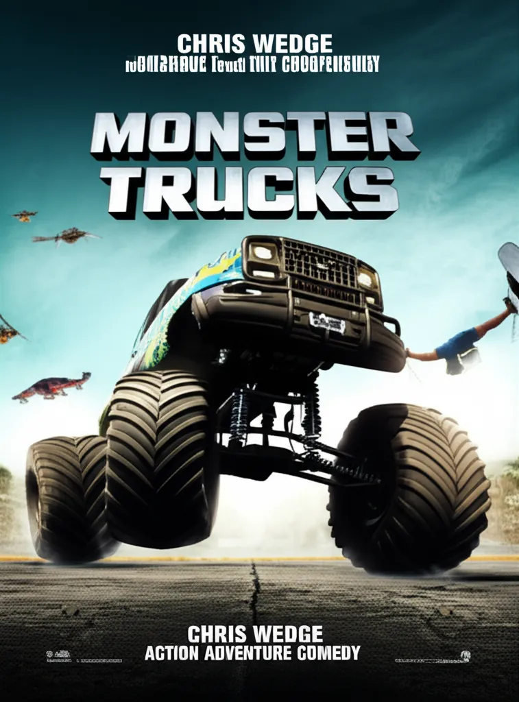 Monster Trucks poster