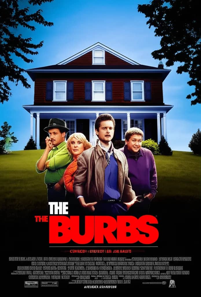 Poster for The 'Burbs