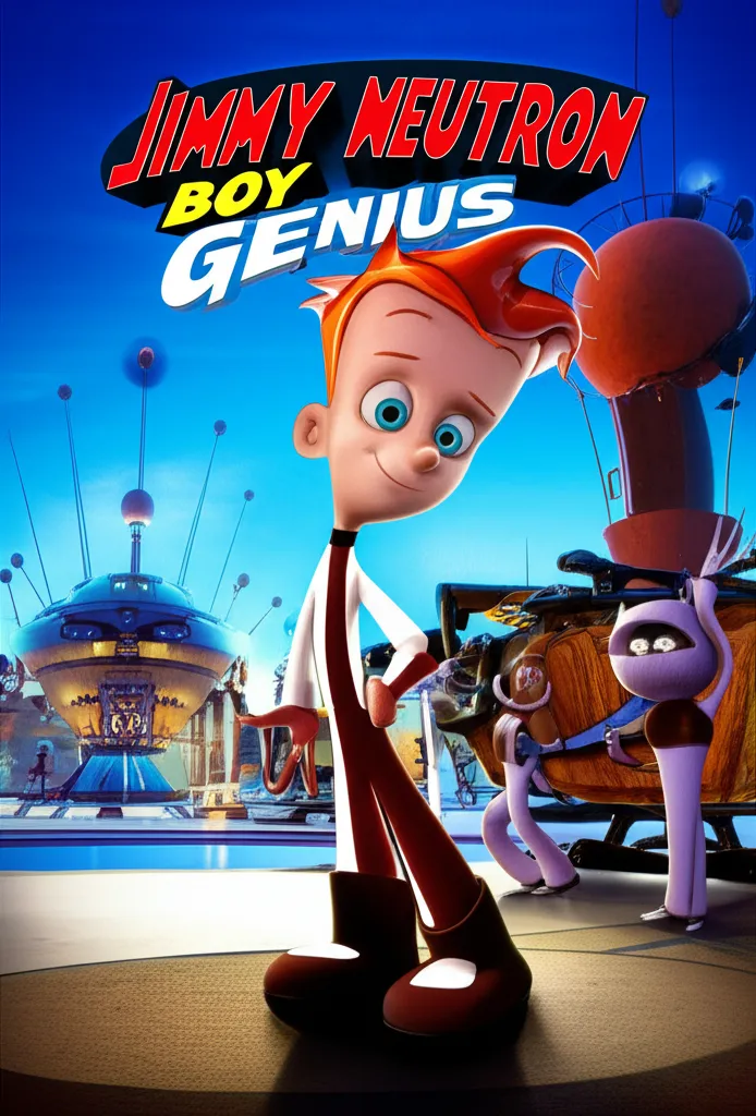 Jimmy Neutron: Boy Genius poster