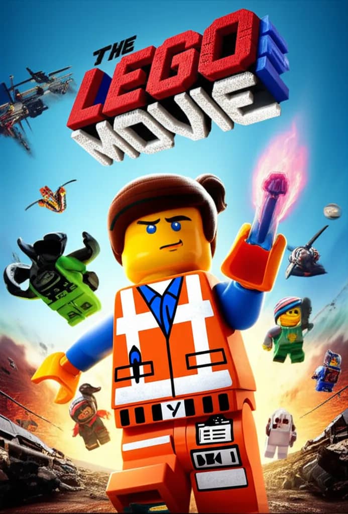 Poster for The Lego Movie