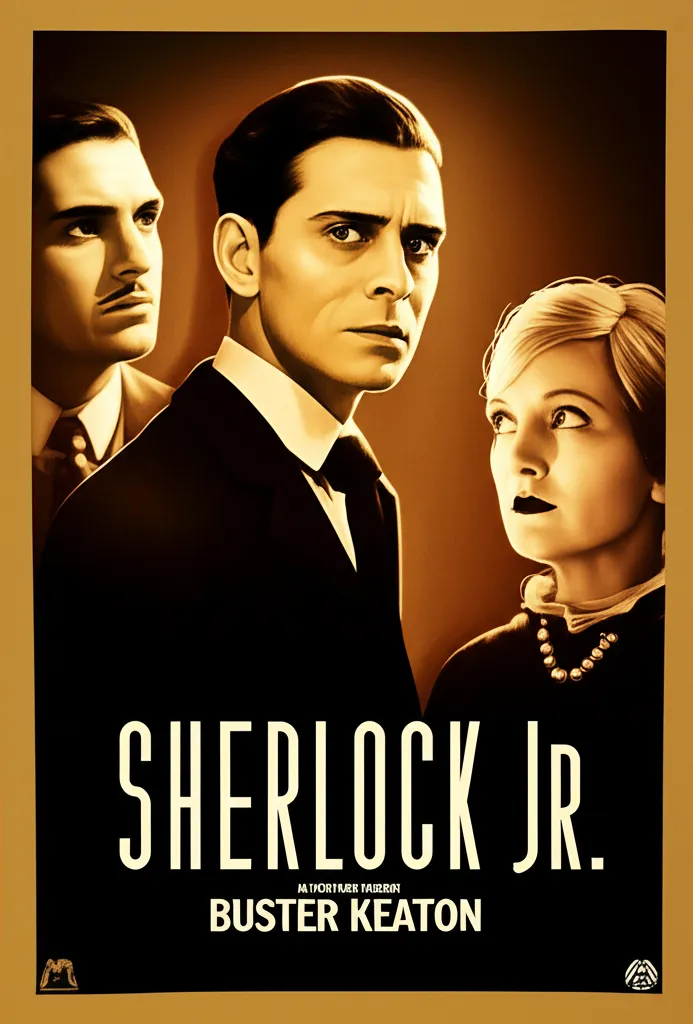Sherlock Jr. poster