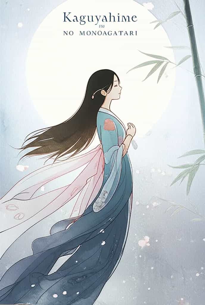 Poster for Kaguyahime no monogatari