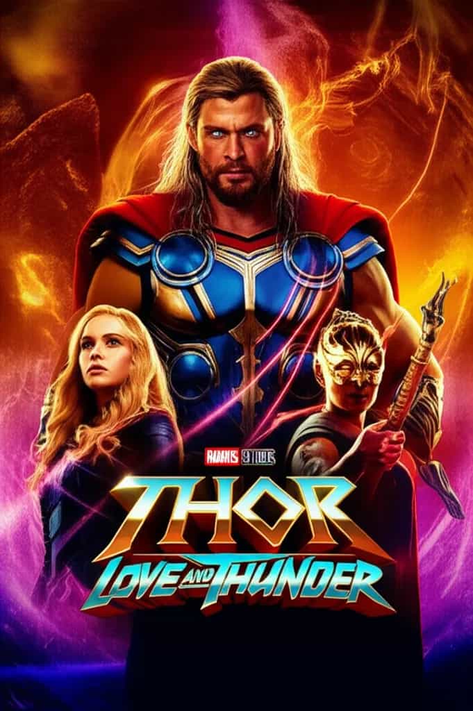 Poster for Thor: Love and Thunder
