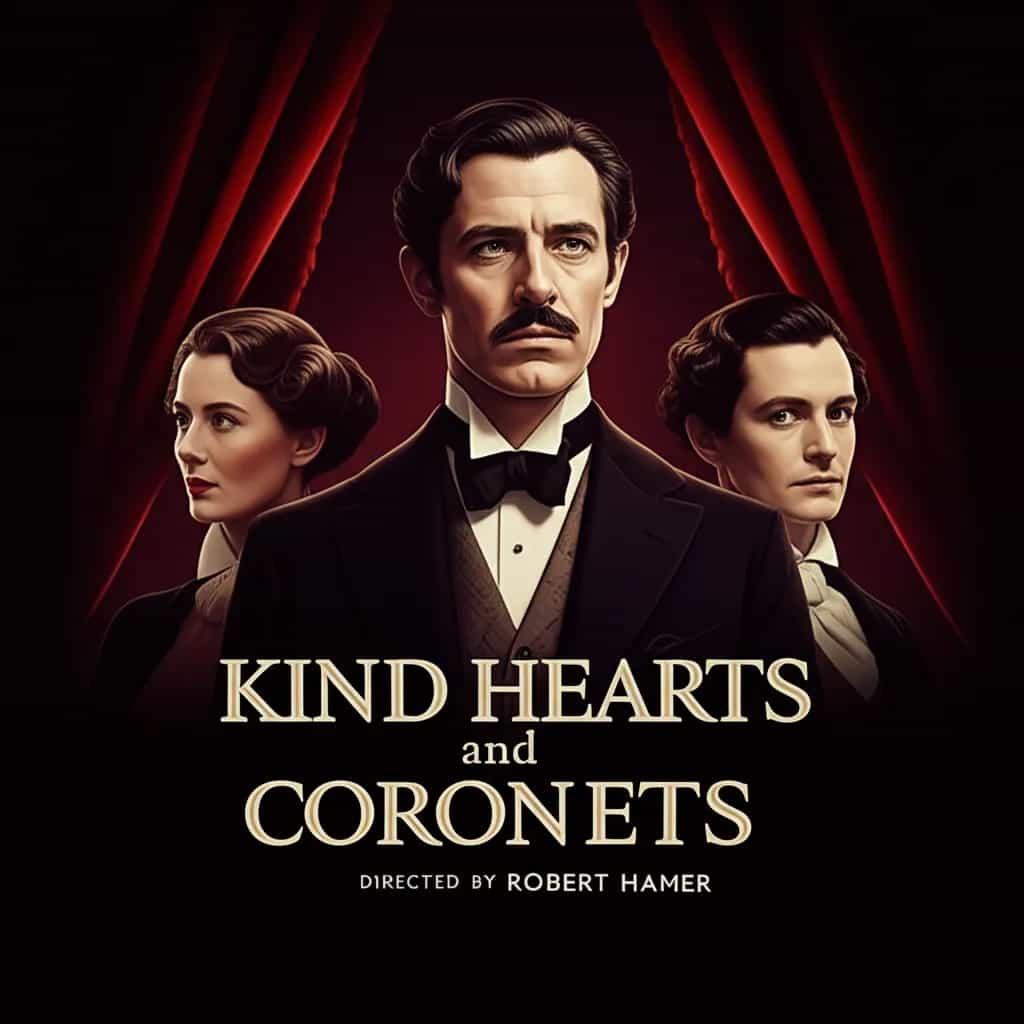 Poster for Kind Hearts and Coronets