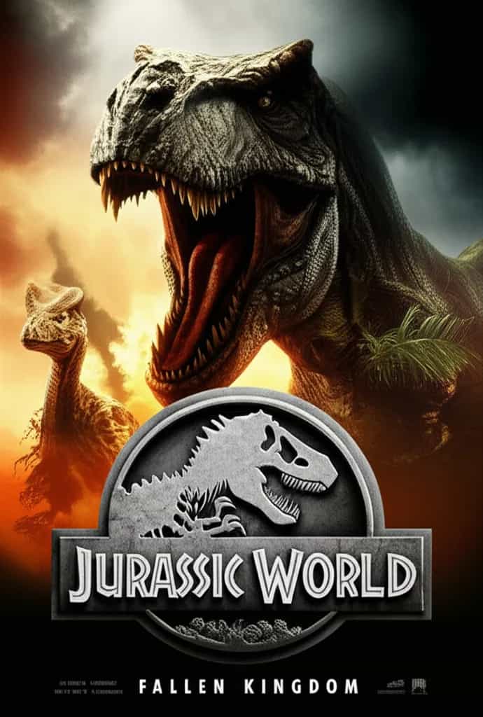 Poster for Jurassic World: Fallen Kingdom