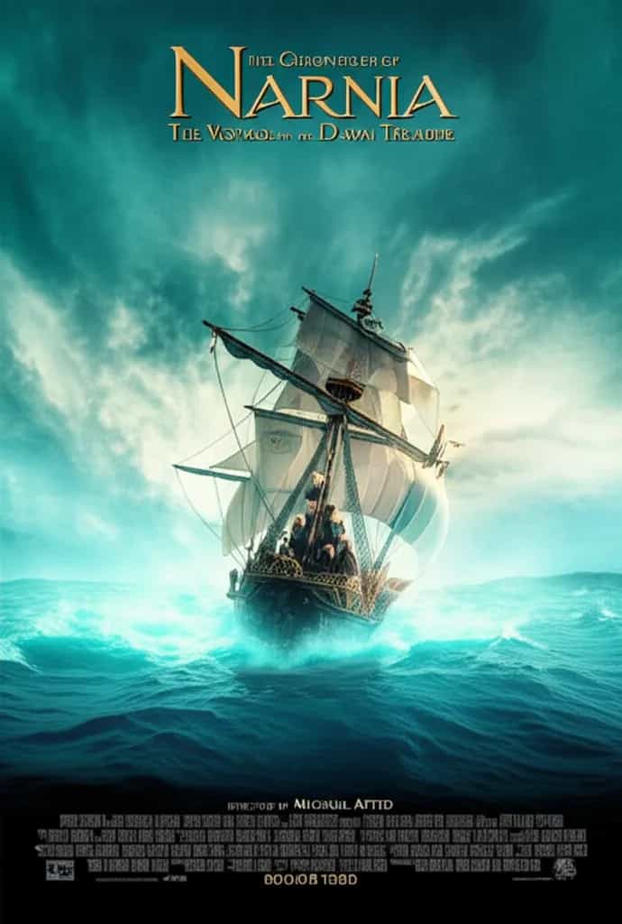 Poster for The Chronicles of Narnia: The Voyage of the Dawn Treader