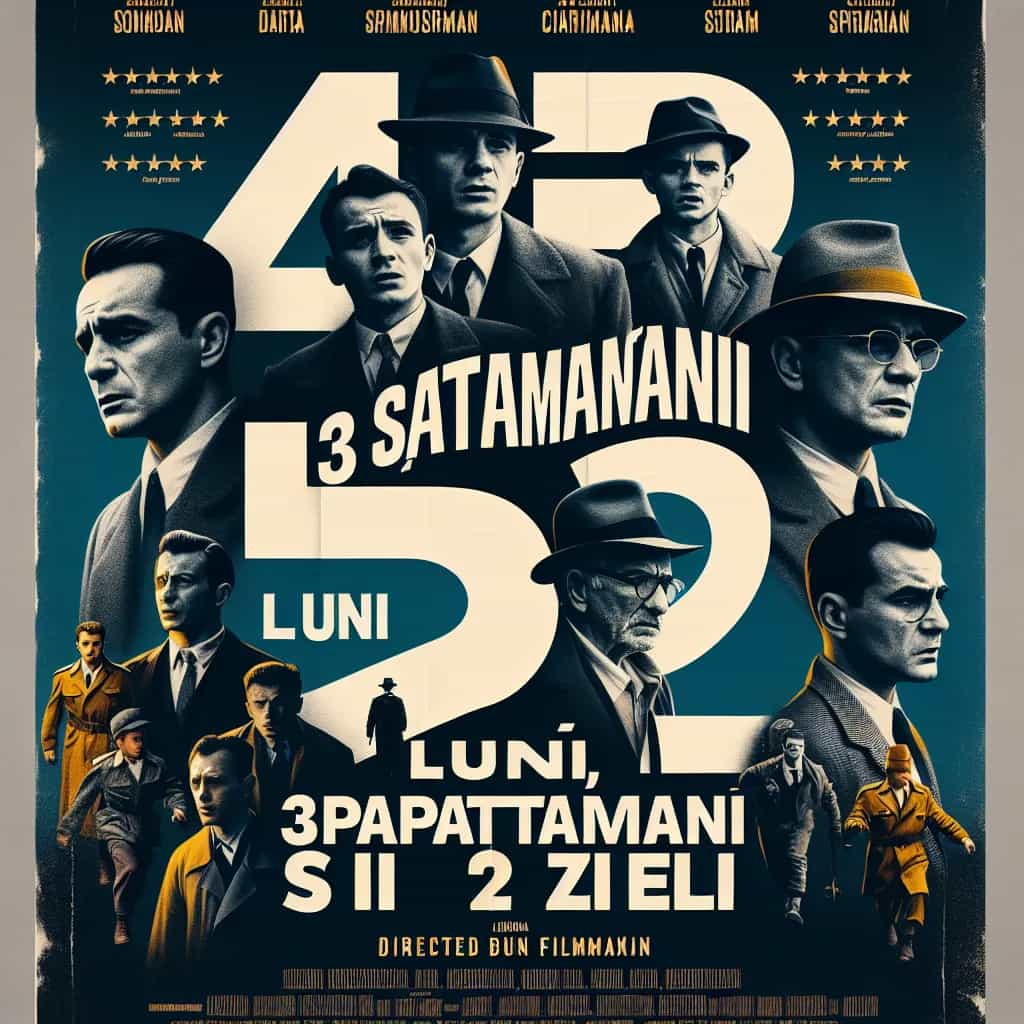 Poster for 4 luni, 3 saptamâni si 2 zile