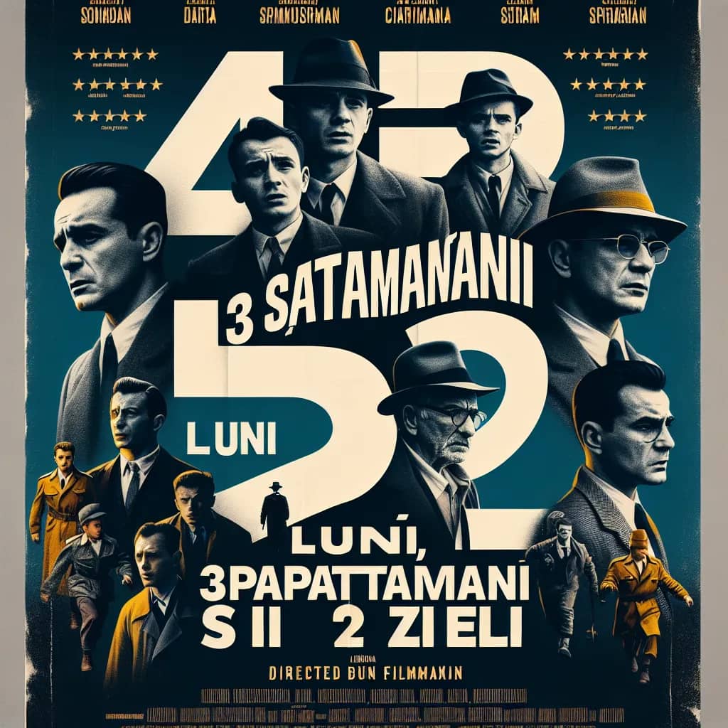 4 luni, 3 saptamâni si 2 zile poster