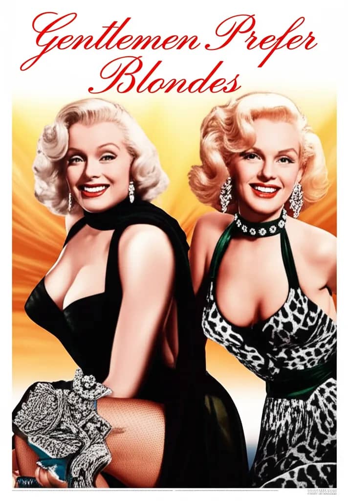 Poster for Gentlemen Prefer Blondes
