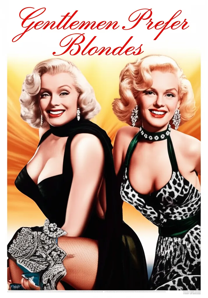Gentlemen Prefer Blondes poster