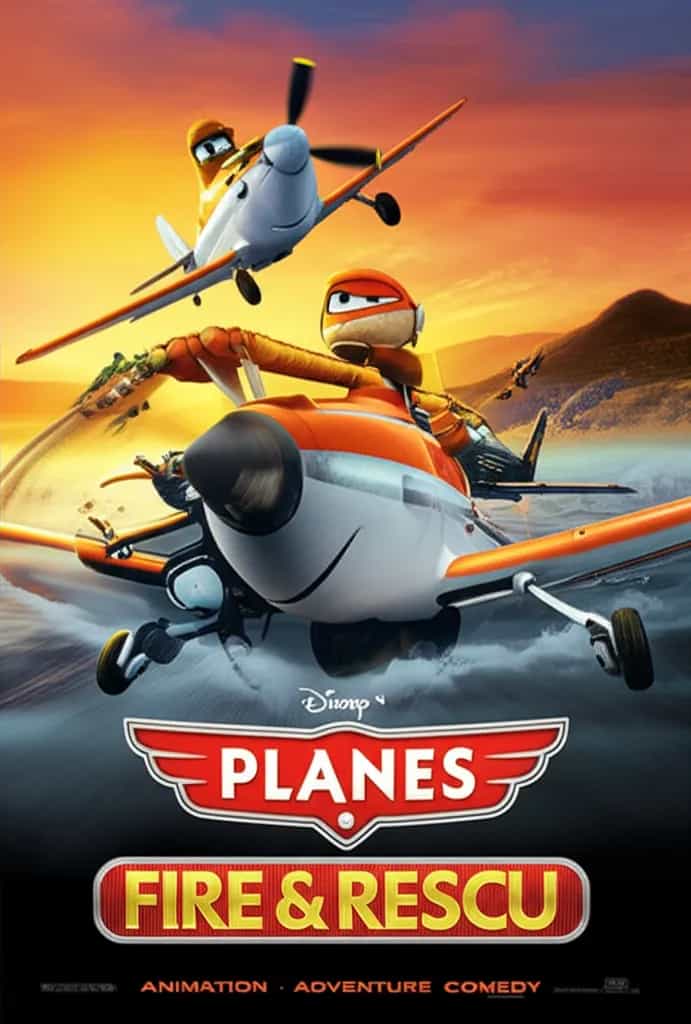 Poster for Planes: Fire & Rescue