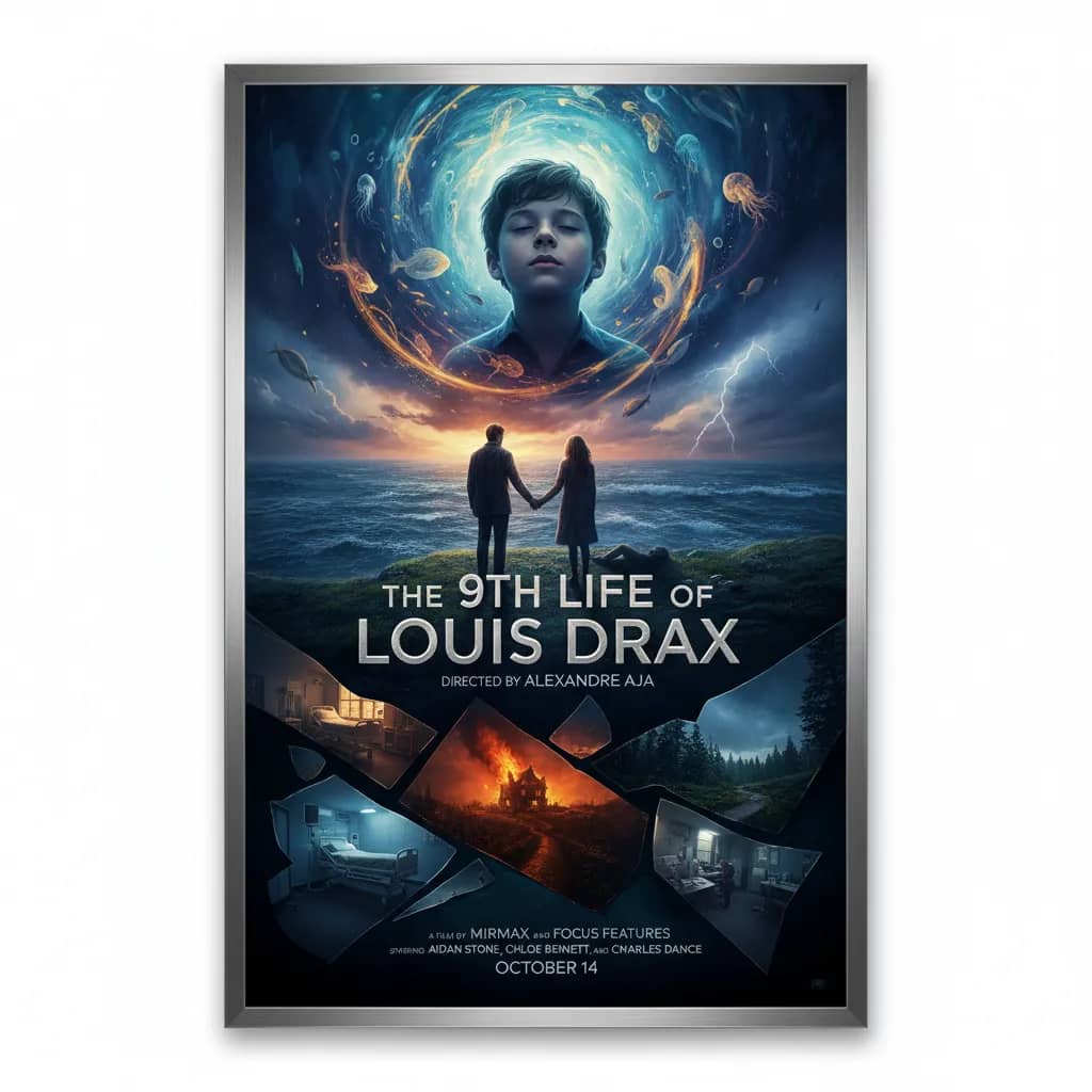 Poster for The 9th Life of Louis Drax