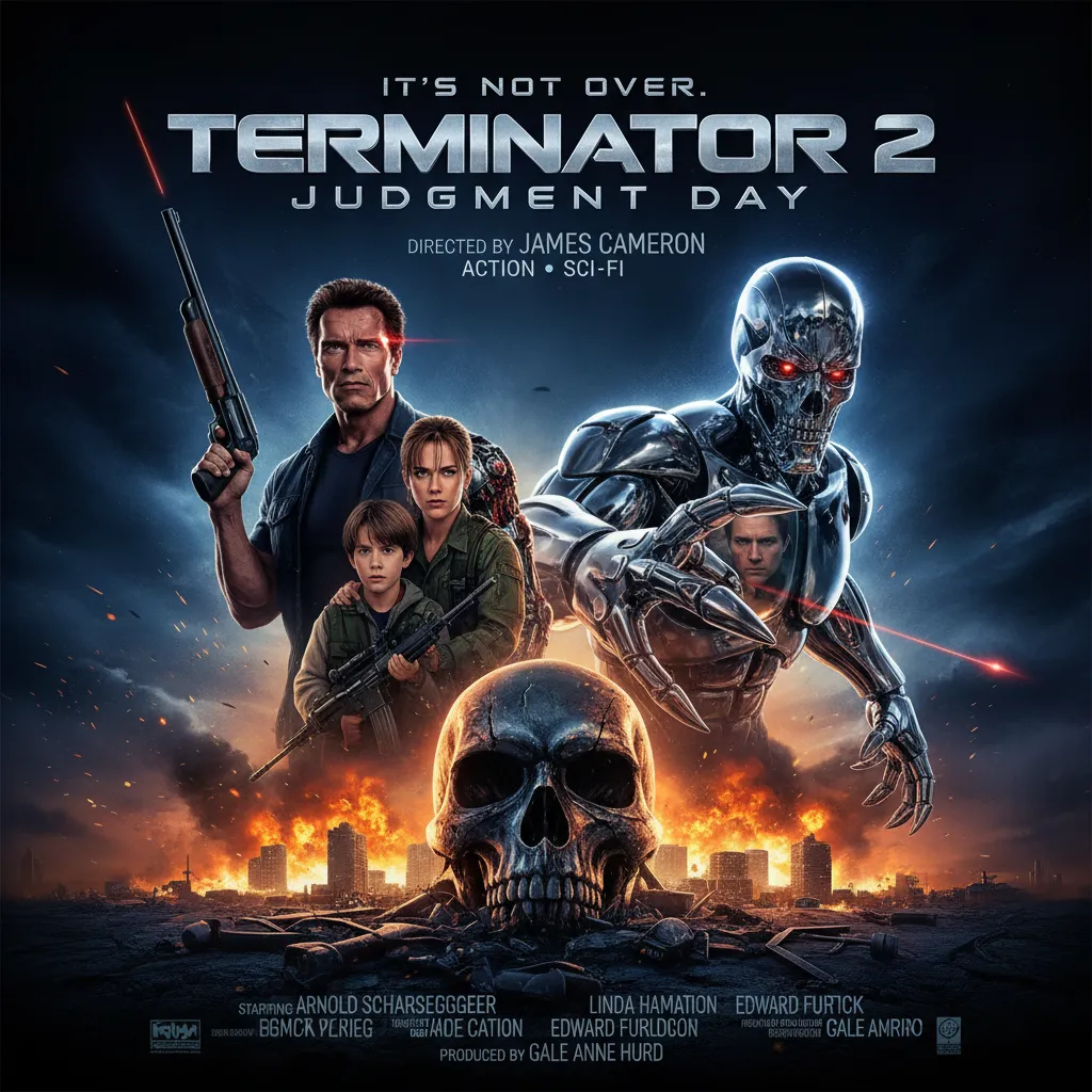 Terminator 2: Judgment Day poster