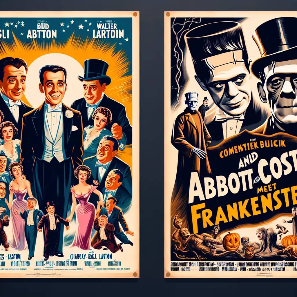 Poster for Abbott and Costello Meet Frankenstein