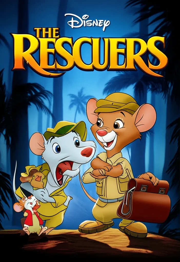 The Rescuers poster
