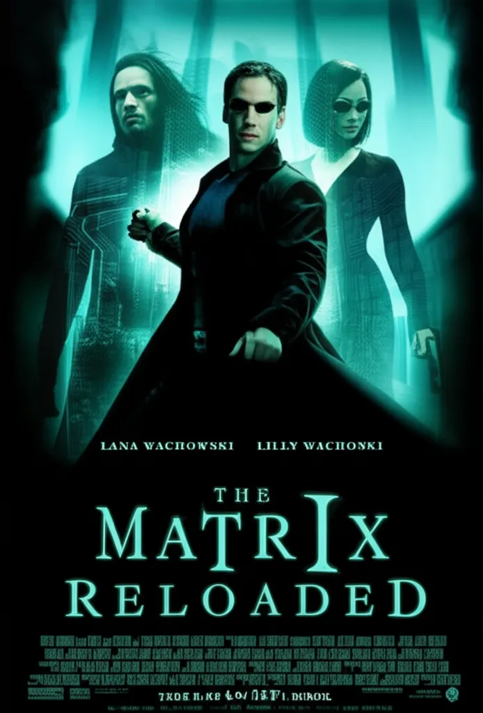 Poster for The Matrix Reloaded