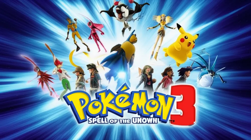 Pokémon 3 the Movie: Spell of the Unown poster
