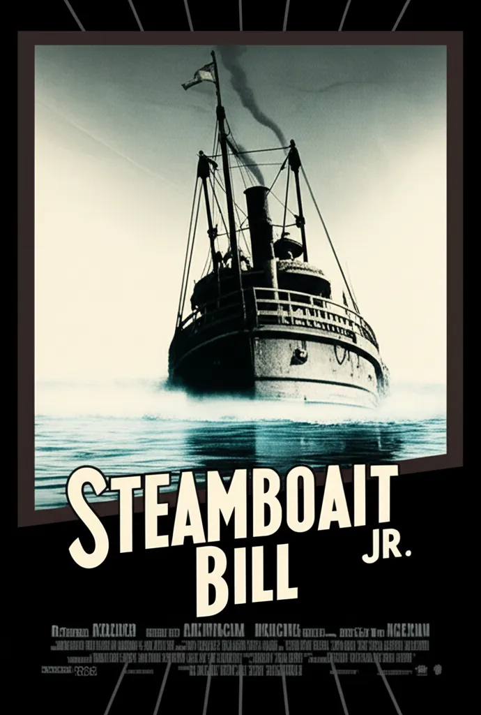 Steamboat Bill, Jr. poster