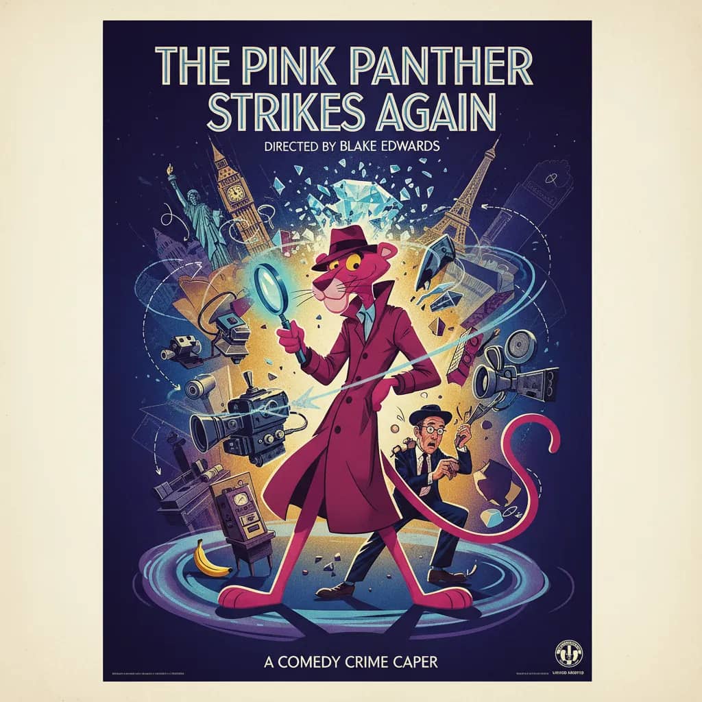 Poster for The Pink Panther Strikes Again