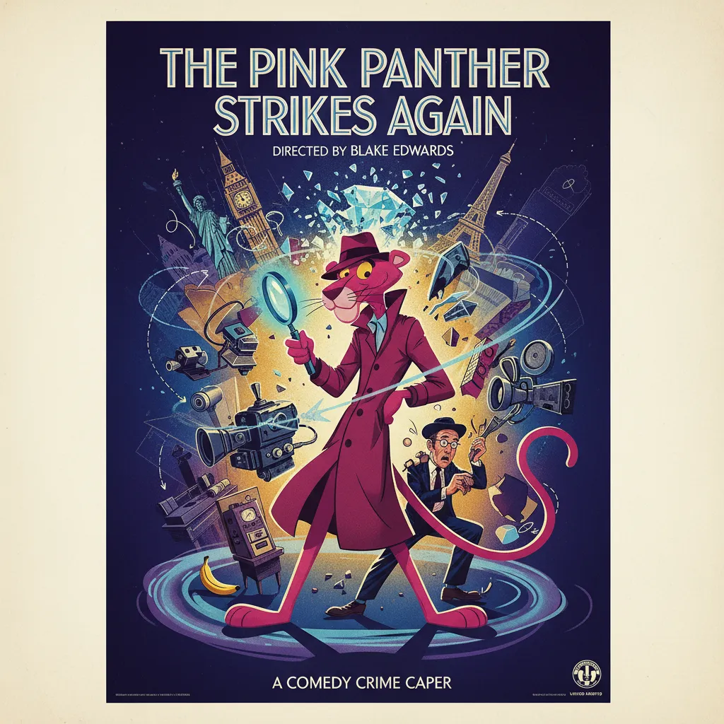 The Pink Panther Strikes Again poster