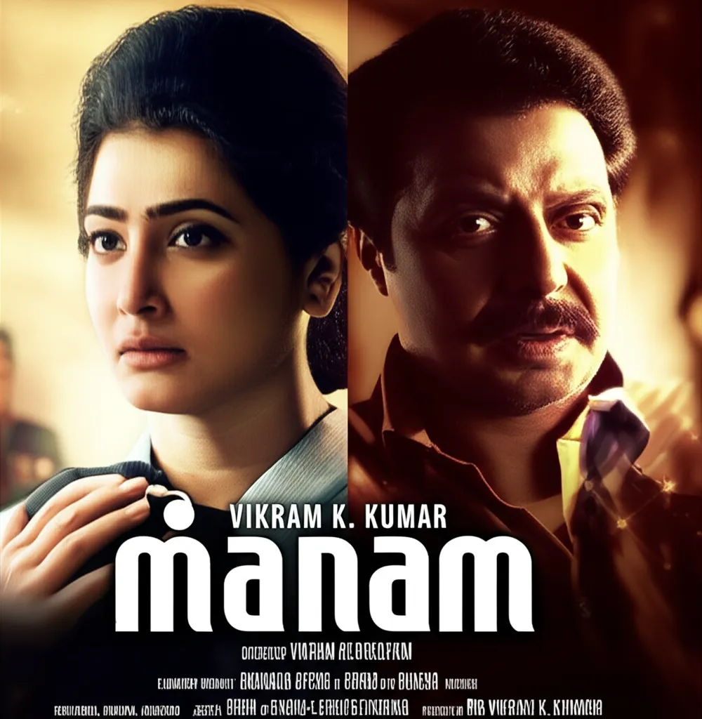 Manam poster