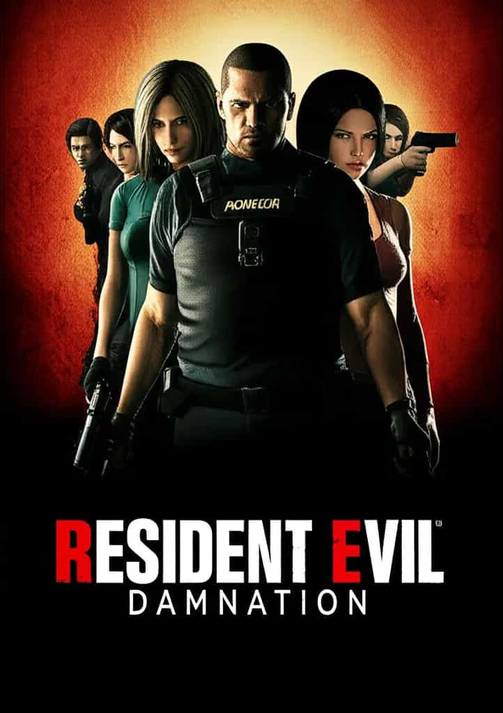 Poster for Resident Evil: Damnation
