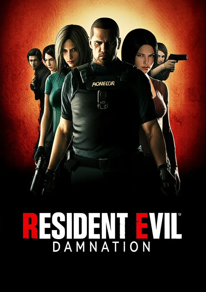 Resident Evil: Damnation poster