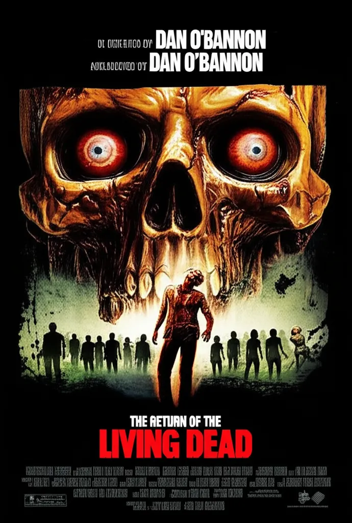 The Return of the Living Dead poster