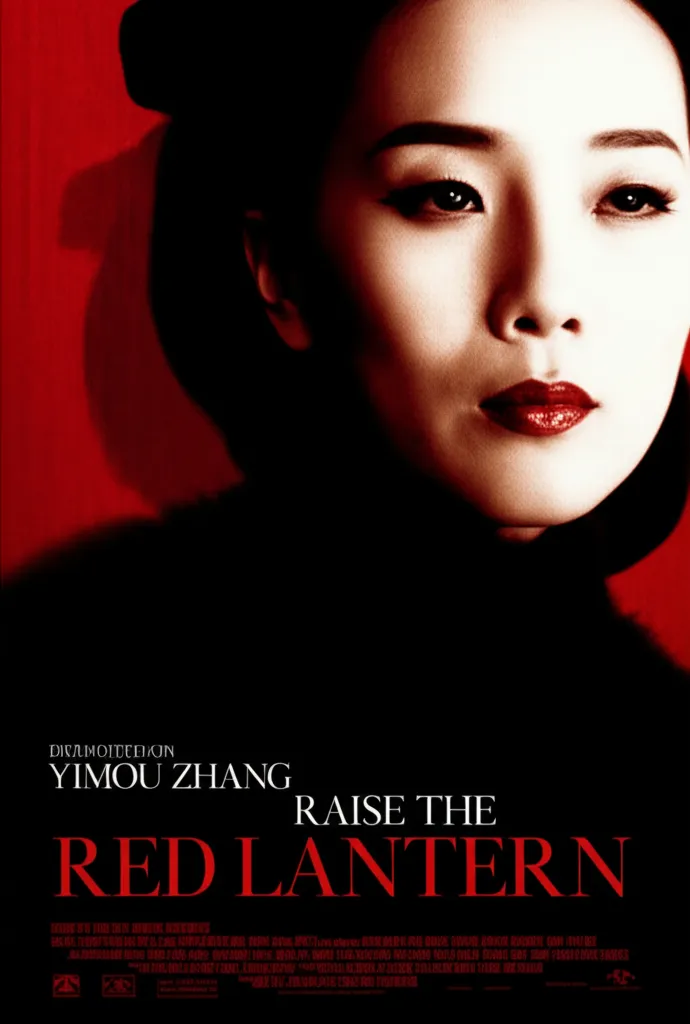 Raise the Red Lantern poster
