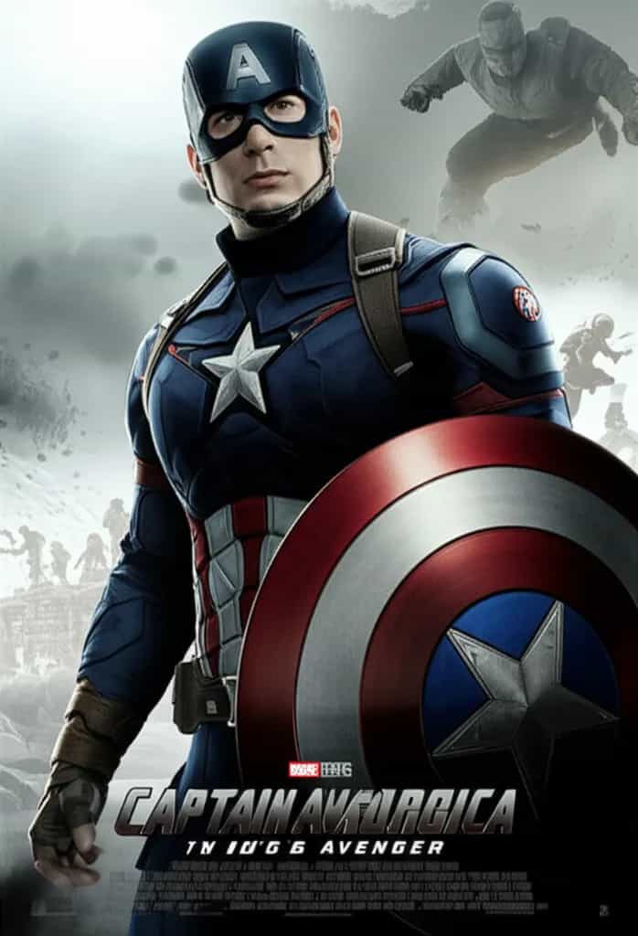 Poster for Captain America: The First Avenger