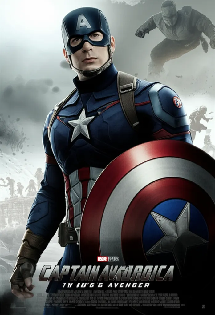Poster for Captain America: The First Avenger