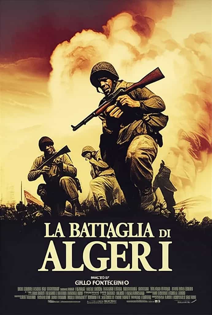 Poster for La battaglia di Algeri