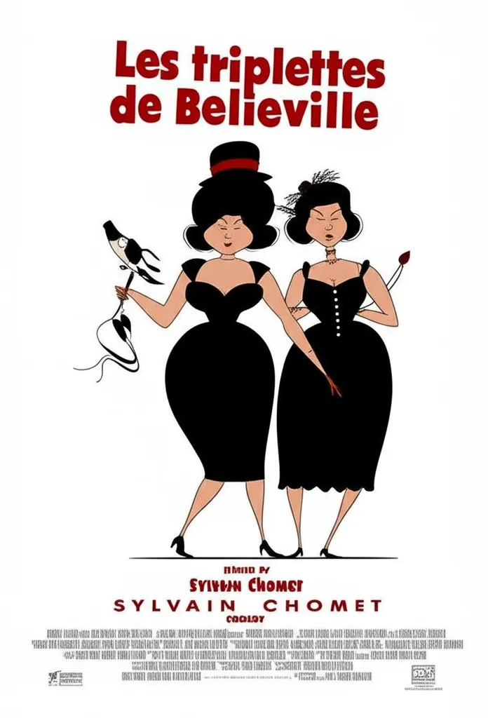 Les triplettes de Belleville poster