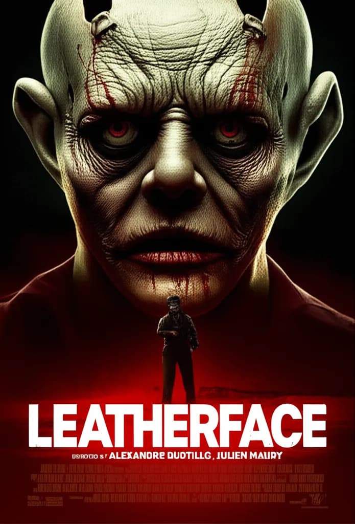 Poster for Leatherface
