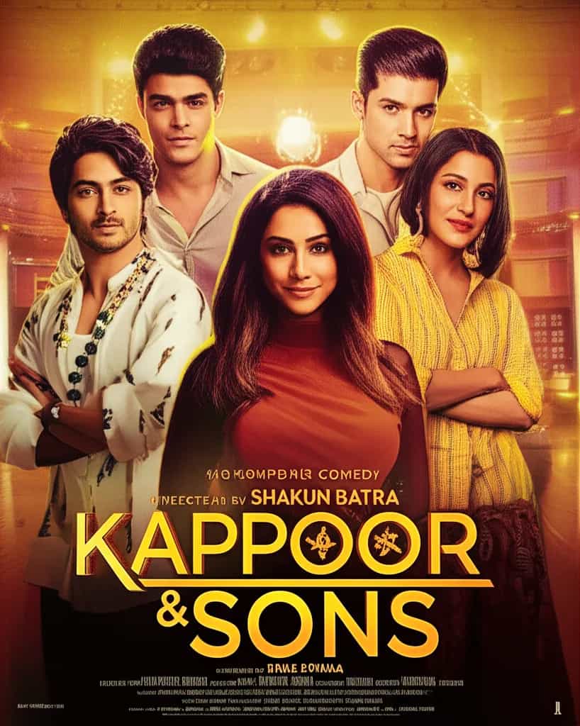 Poster for Kapoor & Sons