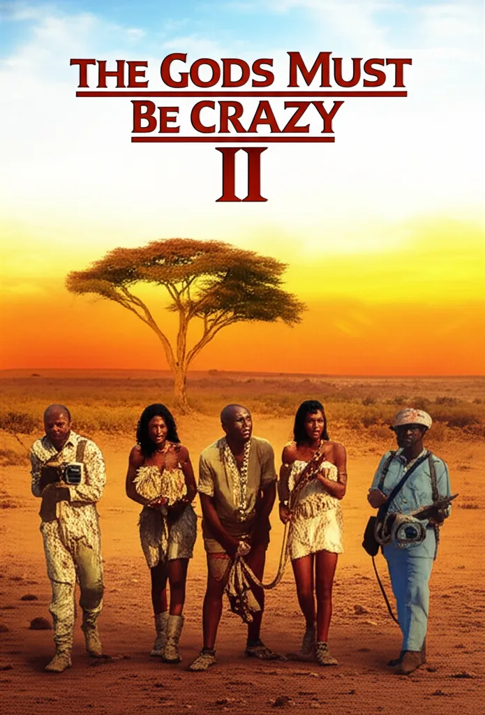 The Gods Must Be Crazy II poster