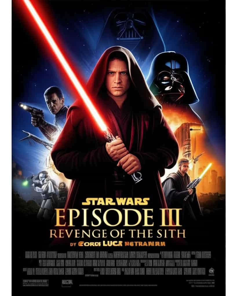 Poster for Star Wars: Episode III - Revenge of the Sith