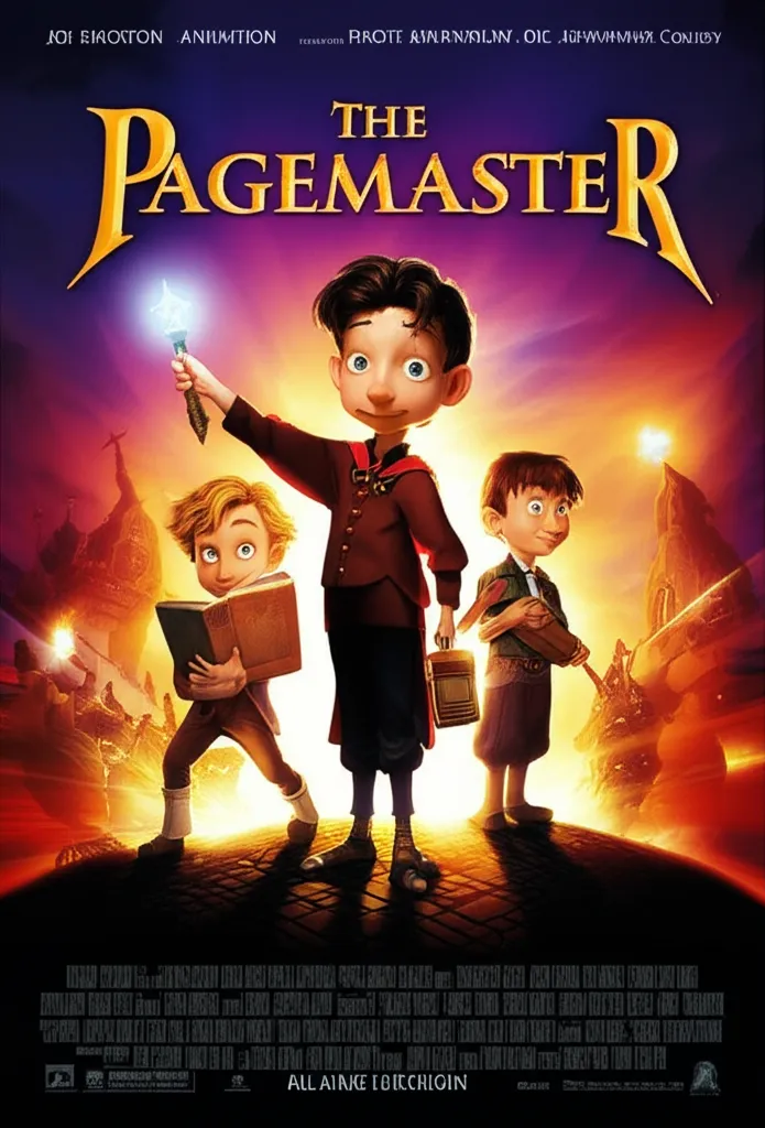 The Pagemaster poster