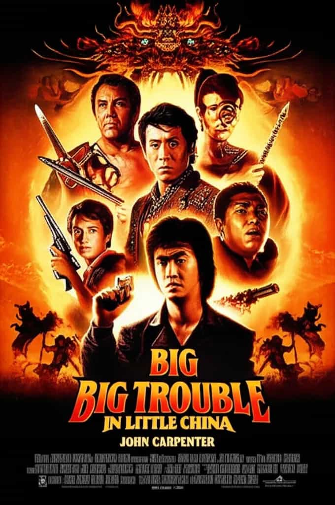 Poster for Big Trouble in Little China